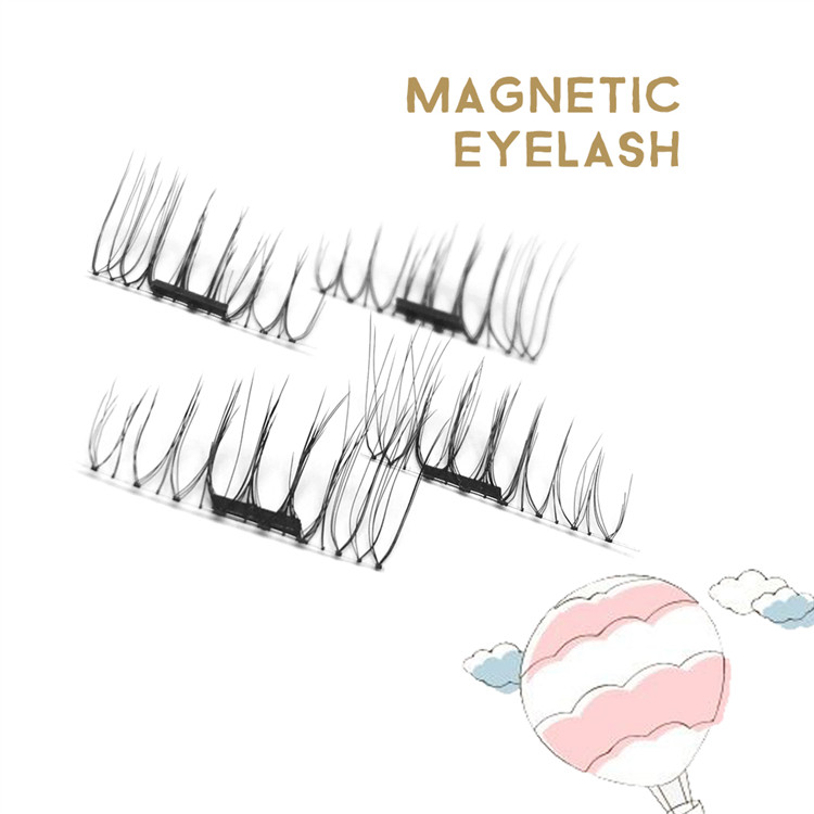 Supply reusable pretty magnetic eyelashes Y-13